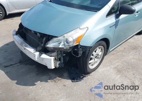 2013 Toyota Prius V Two из США, поврежденный, VIN JTDZN3EU7D3227230